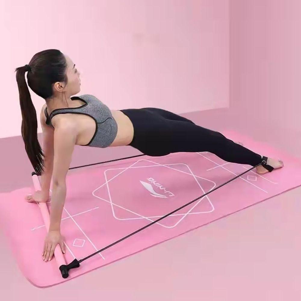 Elasticity Adjustable Exercise Stick Fitness Stick Stretch Belt Pedal Exerciser  Gym Body Workout