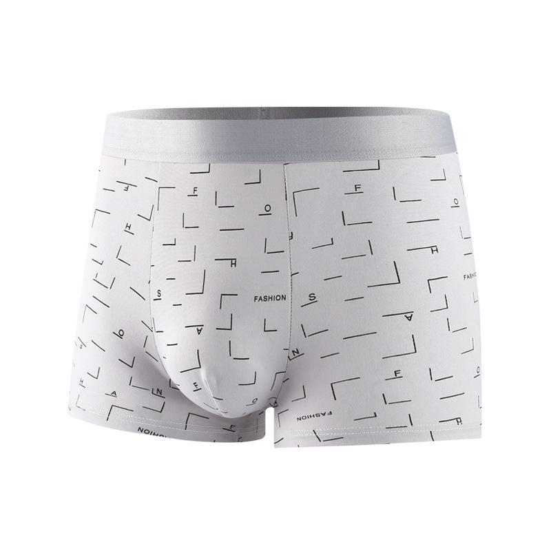 Summer Men's Underwear Men's Four Cornered Shorts Teenagers' Flat Cornered Shorts