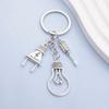 Dad Car Screwdriver Wrench Gadget Key Chain Father's Day Gift Jewelry Keychain