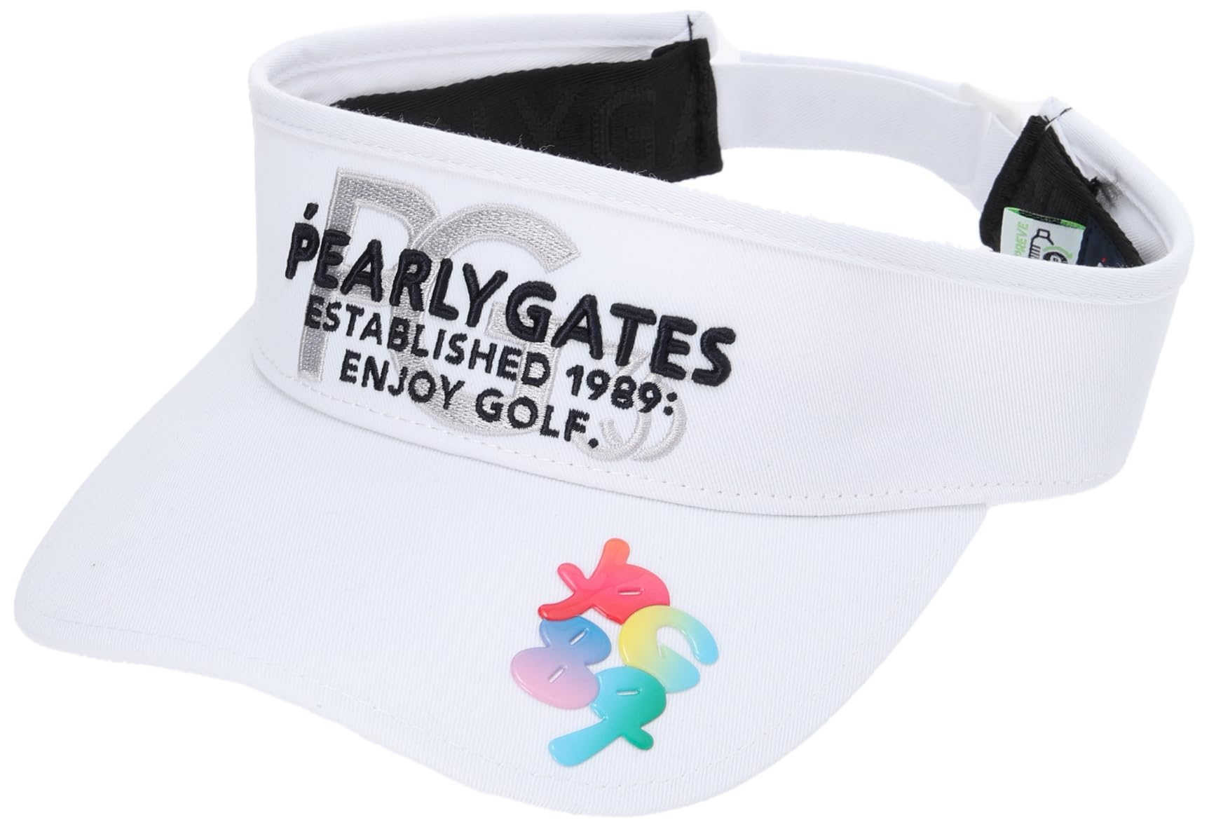 

Unisex Sun Visor Anniversary Golf Hat FR [Pearly Gates] (35th Series/Size Adjustable) / / 053-4187202 030_White
