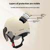 Electric Car Helmet Men and Women Summer Sun Protection Cute Light Drop Adjustable Battery Car Hat