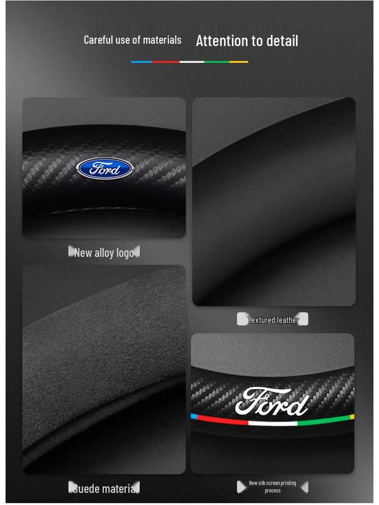 Universelle Lenkradabdeckung für Ford: Focus, Escort, Mondeo, Edge, Taurus, Escape, Explorer