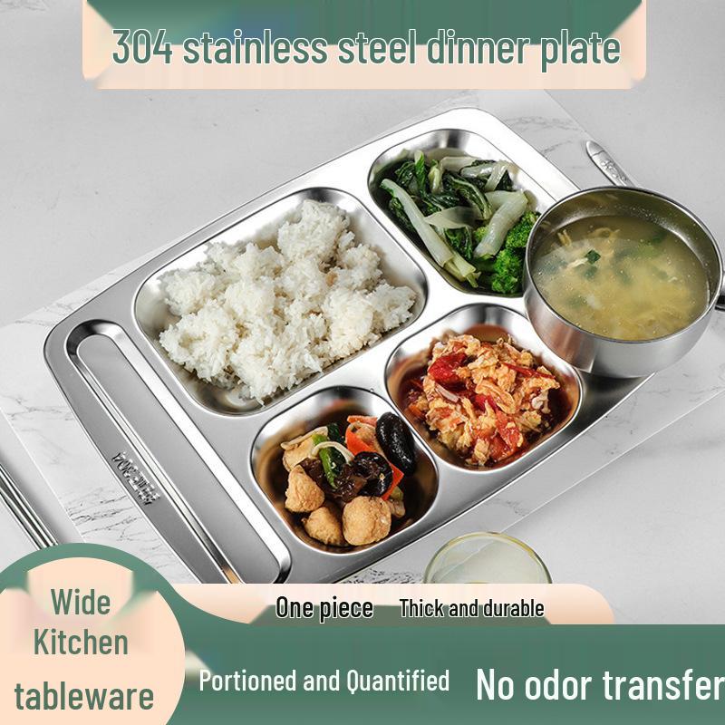 304 Stainless Steel Steaming Plate with Lid for Egg Custard - High Temperature Resistant Food Grade Bowl
