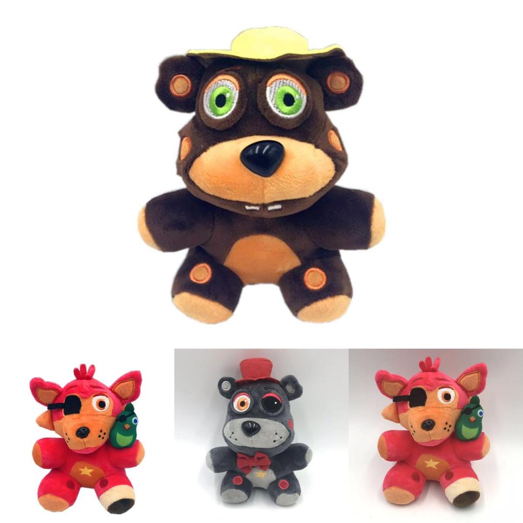 Adorable Fnaf Five Nights At Freddy's Plush Toy Stuffed Animal Bear Foxy Collectible Gift