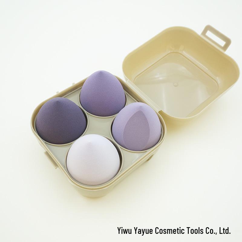 Super Soft Beauty Sponge Makeup Egg Set - Non-Absorbing Puff Cushion