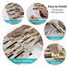 Diy Imitation Glue Special-Shaped Wall Sticker, Self-Adhesive Waterproof Kitchen Bathroom Decoration Pvc Tile Sticker Wallpaper Wallpaper