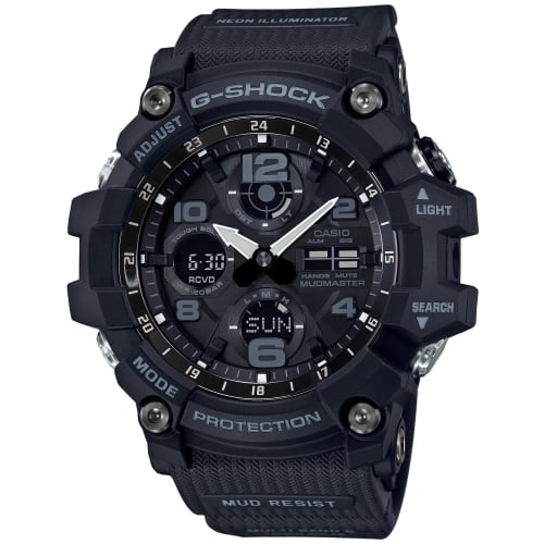 Casio Watch G-Shock [] MUDMASTER Radio Solar GWG-100-1AJF Men's Black