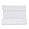 Wall Mount Straw Holder with Adhesive Bottom Drainage Acrylic Cabinet Door Reusable Straw Storage   for Kitchen Tabletop