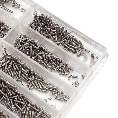 1000pc Stainless Steel Screw Repair Kit for   Glasses Watch, Watches and Glasses