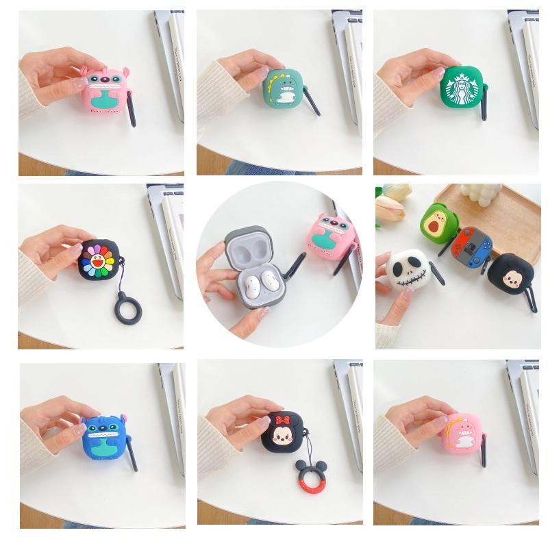 Cute Cartoon Tpu Earphone Case Compatible With Samsung Buds2 Pro Live Minnie And Mickey