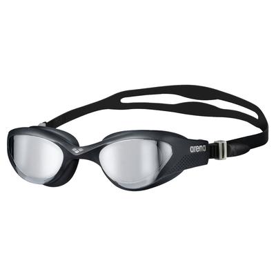 Arena The One Mirror One Size Swimming Goggles Silver-Black-Black