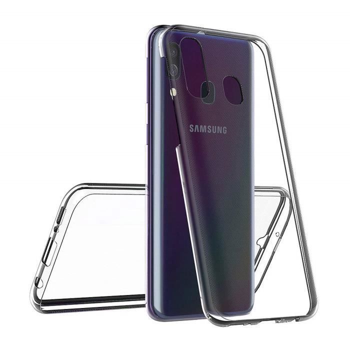 Case - Phonillico® - Samsung Galaxy A40 - Soft Silicone - Ultra Slim - Transparent