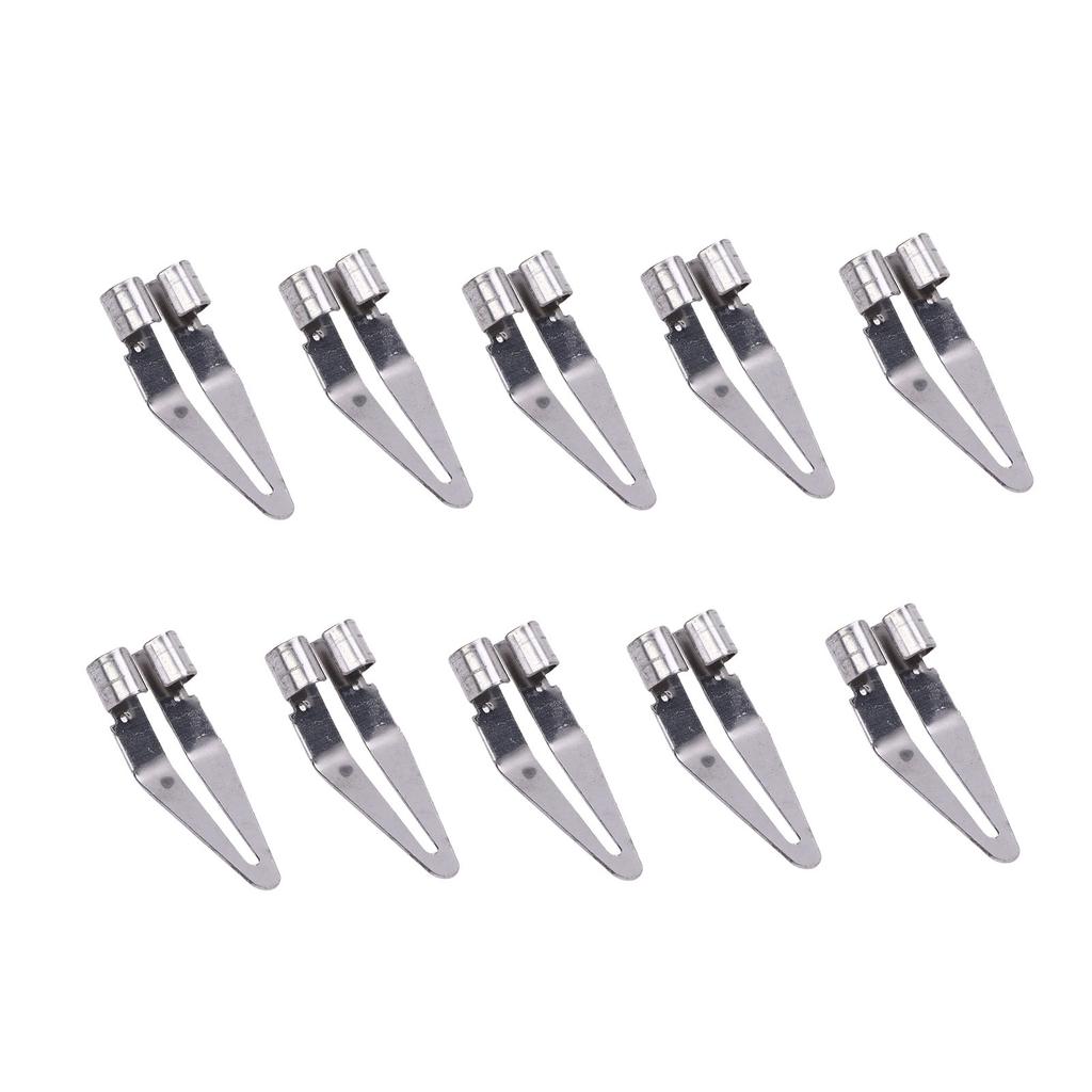 10PCS Welder Soldering Iron Tip Head 45 Degrees Elbow Adjustable Welder Smoothing Tip Head Replacement