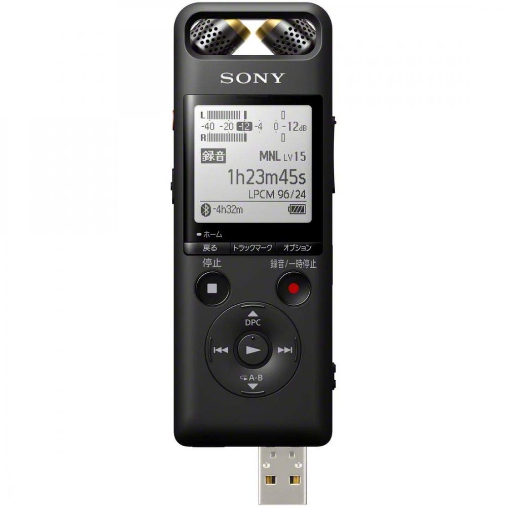 Sony Linear PCM Recorder 16GB High Resolution RecordingBluetooth CompatibleMovable Microphone Pre-Recording Compatible 2018 Model PCM-A10