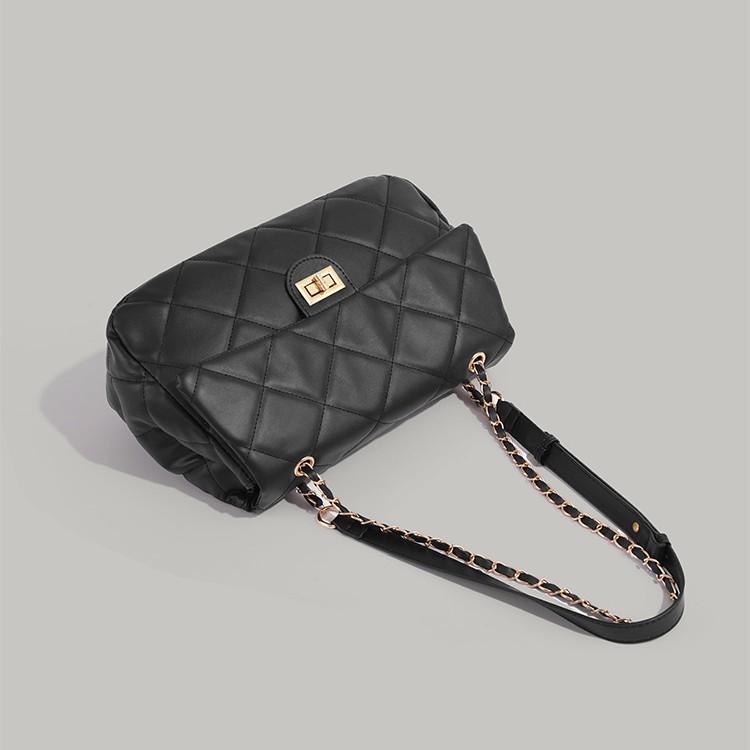 Large Capacity Fashion Single Shoulder Bag 2025 New Casual Versatile Stylish High-end Chain Quilted Crossbody Bag for Women