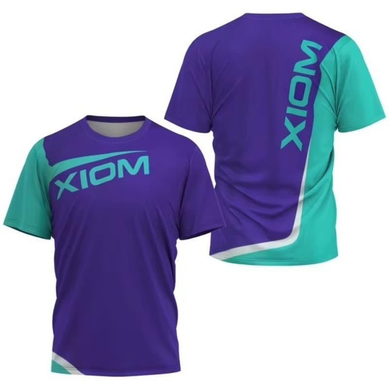 T-shirt da uomo stampata in 3D per sport all'aperto e fitness, traspirante, ad asciugatura rapida, manica corta, girocollo, pullover, top casual