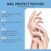 Nail Repair Care Patches Odżywcze leczenie skórek dla zniszczonych, łamliwych paznokci, 72 sztuki