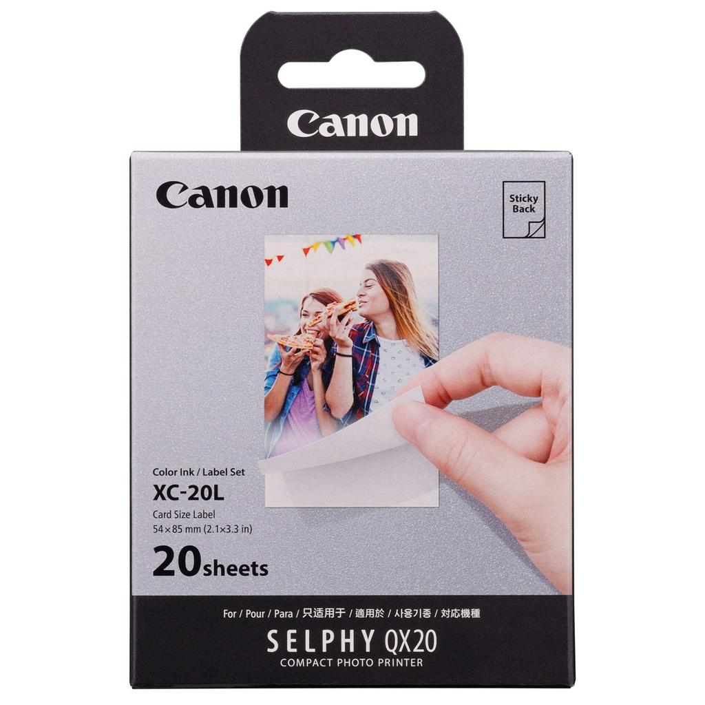 Canon XC-20L Instant Photo Paper 20 Sheets White