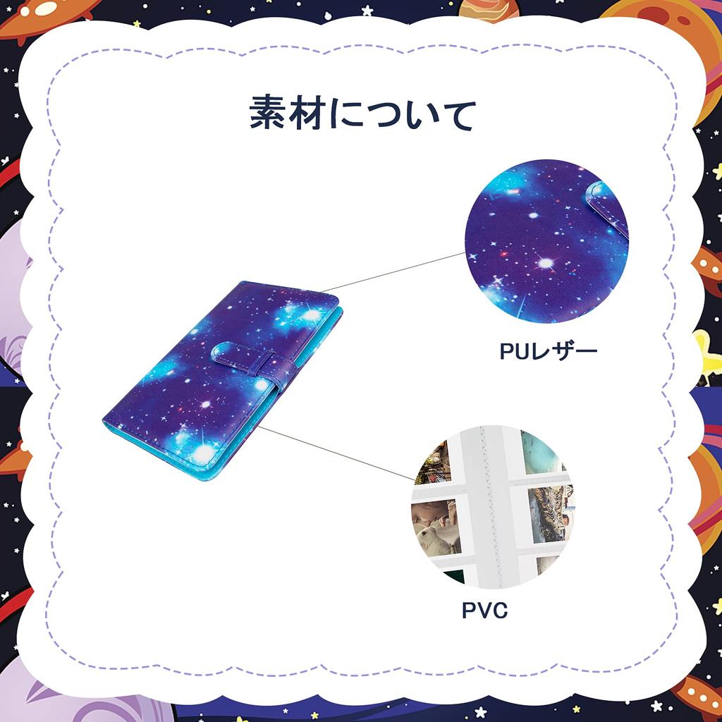 HIYQIN Photo Suitable for Fujifilm Instax Mini Photo Holds 96 Large Capacity Can Also Store Business Cards and Cash PU Leather Album, EVO/12/11/9/8/8+