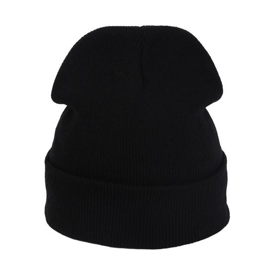Simple Style Winter Beanies Unisex Solid Color Knit Beanies, Classic Slouchy Skull Cap for Winter, Soft Elastic Casual Warm Headwear Men Women,