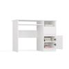 Porto Computer Desk Right White Drawer Cabinet Shelf For Home Office