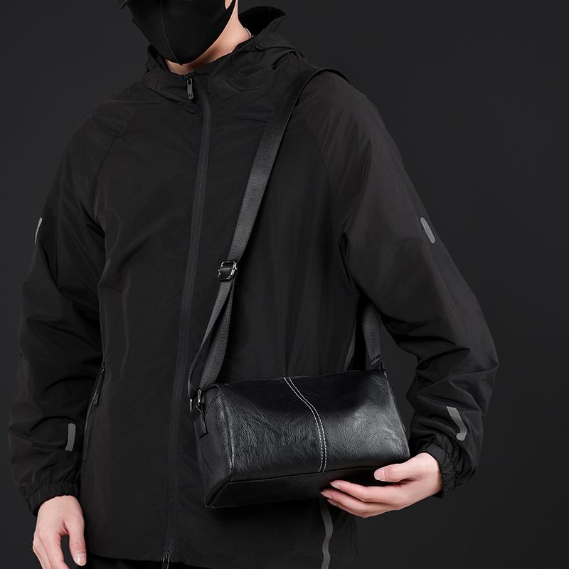 Borsa a Spalla da Uomo per il Lavoro Borsa a Tracolla Multifunzione