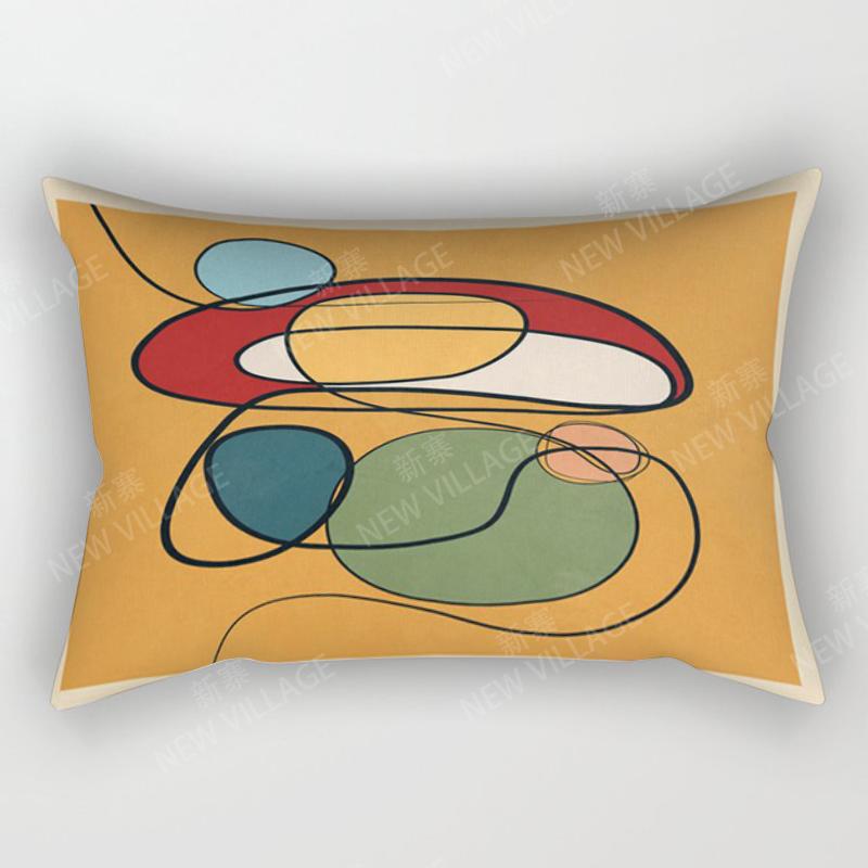 Nordic fall home decor 30*50 throw pillow cover sofa modern abstract geometric boho living room Cushion cover 50x70 30x50 40x60