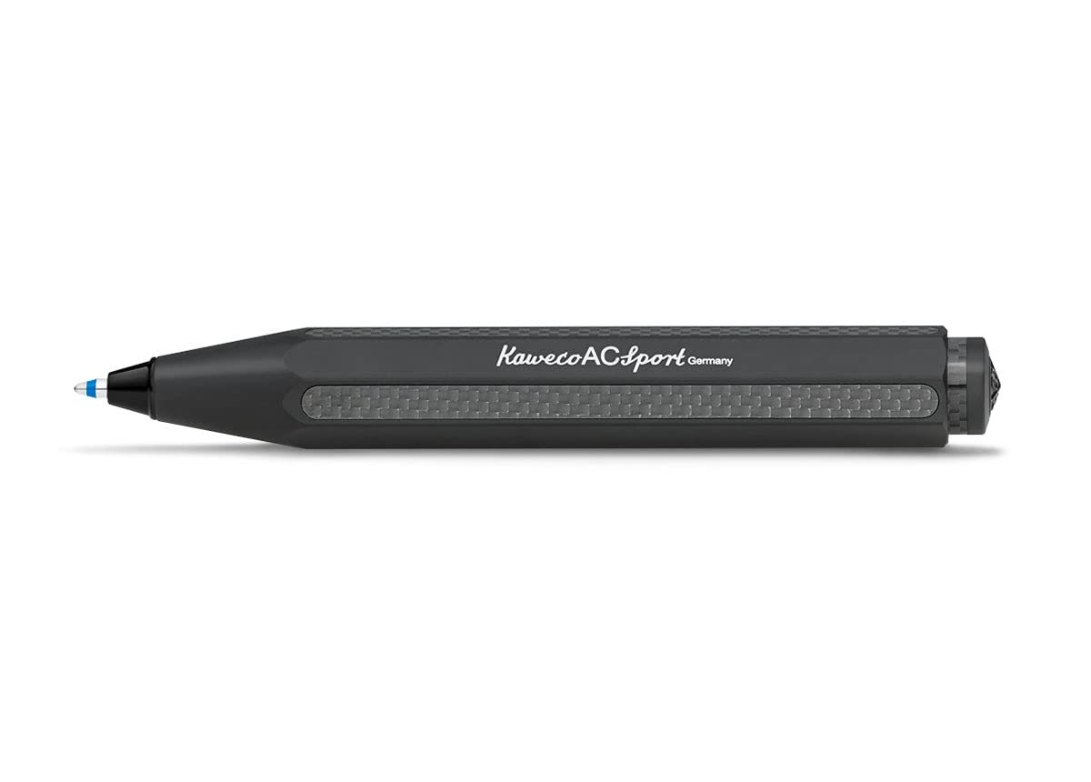 

Kaweco AC Sport Black Ballpoint Officially Imported Pen, Oil-Based, ACBP-BK, чёрный