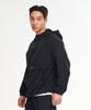 Lazybee Camp Multisports Running Windbreaker Anorak Hooded Zip-Up Jacket Top M Black