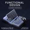 PU Leather Function 20 Bits Card Case Business Card Holder Men Women Credit Passport Card Bag ID Passport Card Wallets