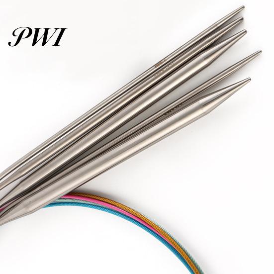 Durable Knitting Needles with Elastic Rope Circular Needle MM US Sizes Lightweight Round Stainless Steel for DIY Handmade Projects Non-hook Yarn