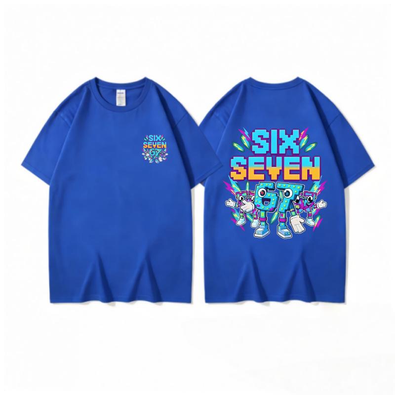 

67 Cartoon Cotton T-shirt for Boys - Summer 2026 European & American Style 110 cm