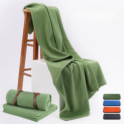 Warm Blanket Polar Fleece Throw Blanket Microfiber Portable Blanket100*150cm