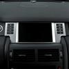 For Land Rover Discovery Sport 2015 2016 2017 2018  ABS Carbon Fiber Car Navigation Frame Cover Trim Sticker Car Accessories