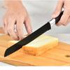 Seven Piece Knife Black Steel Hollow Cheese PIZZA Knife Gift Color Box Kitchen Stainless Steel Set Tool