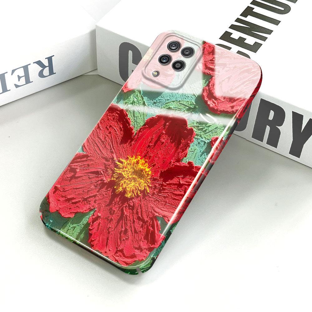 Husă de telefon cu film all-inclusive, design de modă desen animat, carcasă dură cu acoperire completă, husă cu protecție pentru cameră pentru Samsung Xiaomi Poco Redmi Infinix Tecno