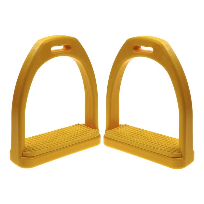 Durables Plastic equestrians Stirrups Slip Rubber Inserts For Safety And Comforts