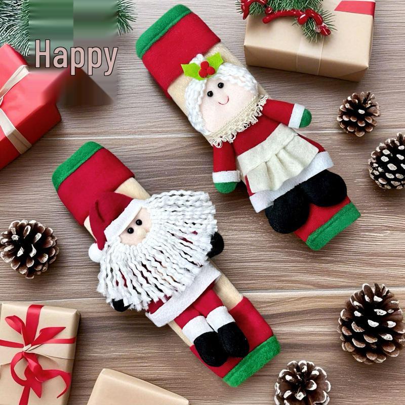 Christmas Refrigerator Handle Cover and Ornament
