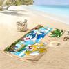 Sonic the Hedgehog Print Beach Towel, Large Soft Quick Dry Towel for Beach Camping Swimming