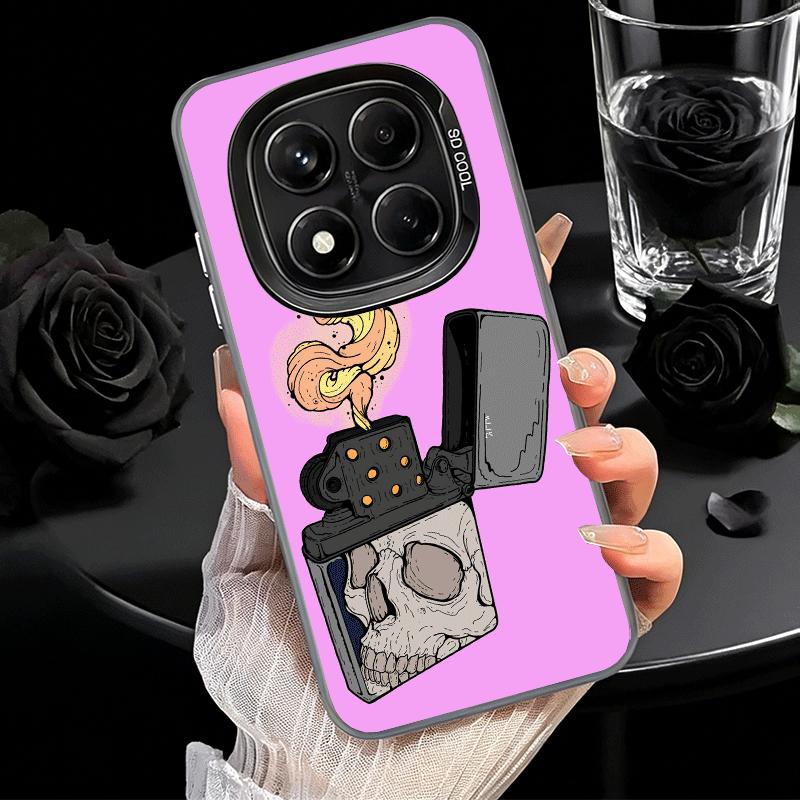 Lighter Cool Pattern Soft Phone Case for Xiaomi Redmi Note 13 14 15 Pro Plus 12S 12 11S 11 11T 10S 10 Shockproof Cover Back Shel