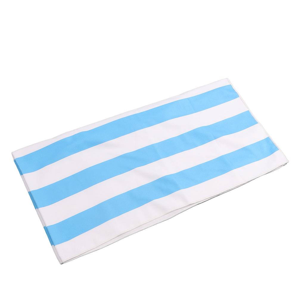 Microfiber Beach Towel Stripe Fast Drying Soft Super Absorbent Sand Beach Towel 59.1 X 29.5in