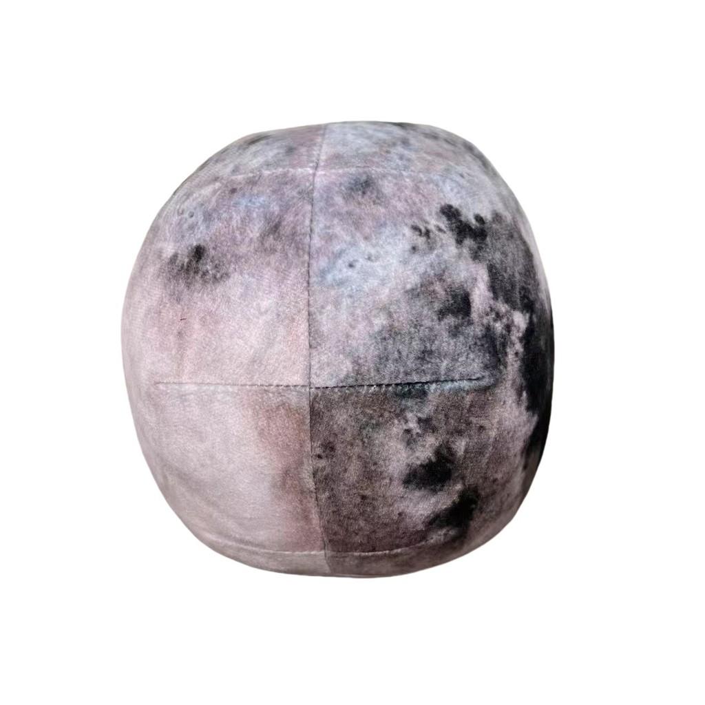 Cuscino Peluche Luna Sveglia Con Imbottitura in Cotone PP Per Bambini e Fan