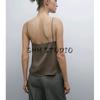 Spring New Women's Clothing Fashionable Bandage Dress Inner Match Sexy Lace Edge Camisole with Narrow Straps Tops 5139839