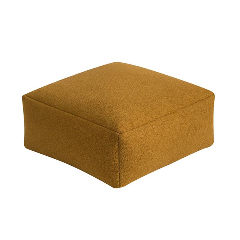 Modern Futon Circle Fleece Velvet Cushion Cover Pouf Yoga Meditation Cushion Balcony Tatami Mats Unstuffed Cushion No Filling