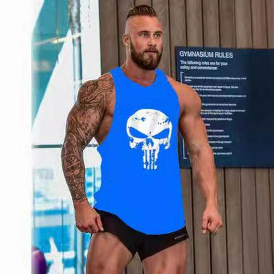 Men's Cotton Sleeveless Gym Training Vest