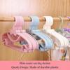 5/10/20Pcs Children Clothes Hanger Portable Display Baby Clothing Organizer Hangers Windproof Home Kids Closet Storage Racks