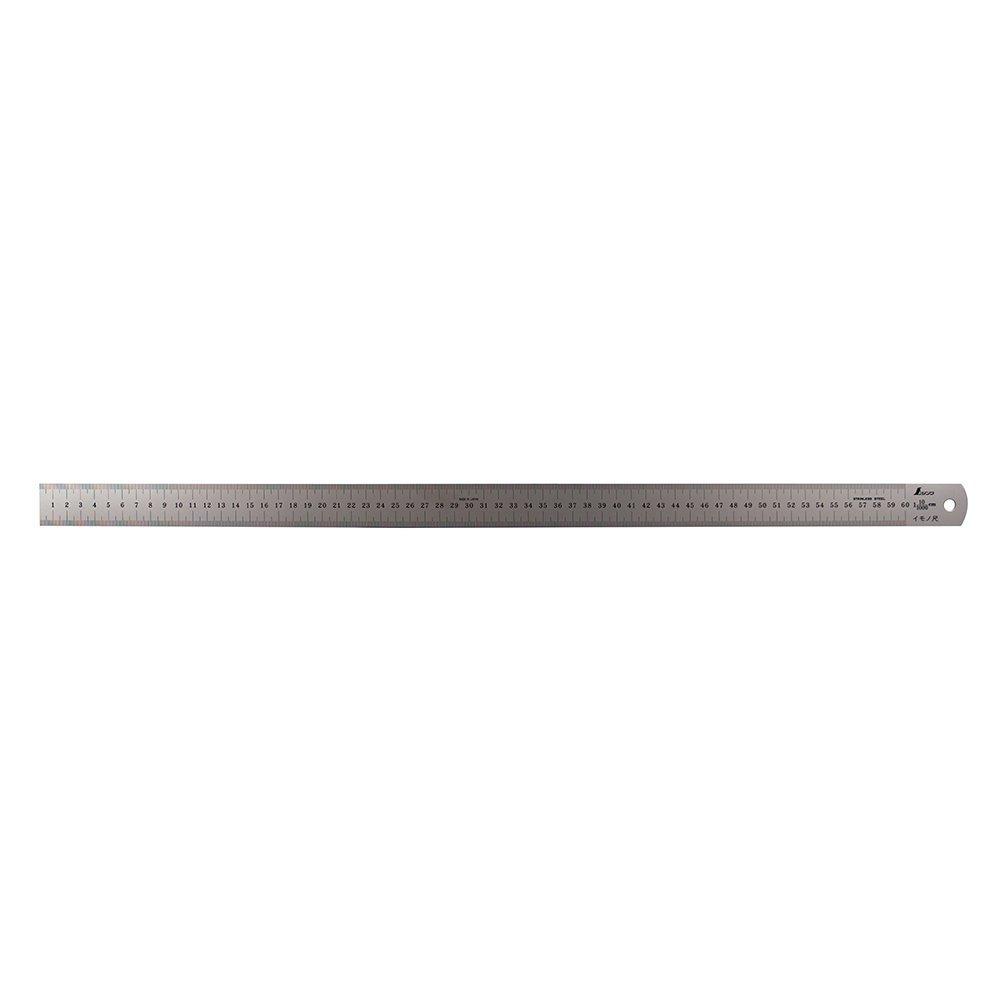 Shinwa Sokutei Stainless Steel Shrinkage Scale Ruler Imono-jaku 60cm 10-Shin Silver Finish 16063