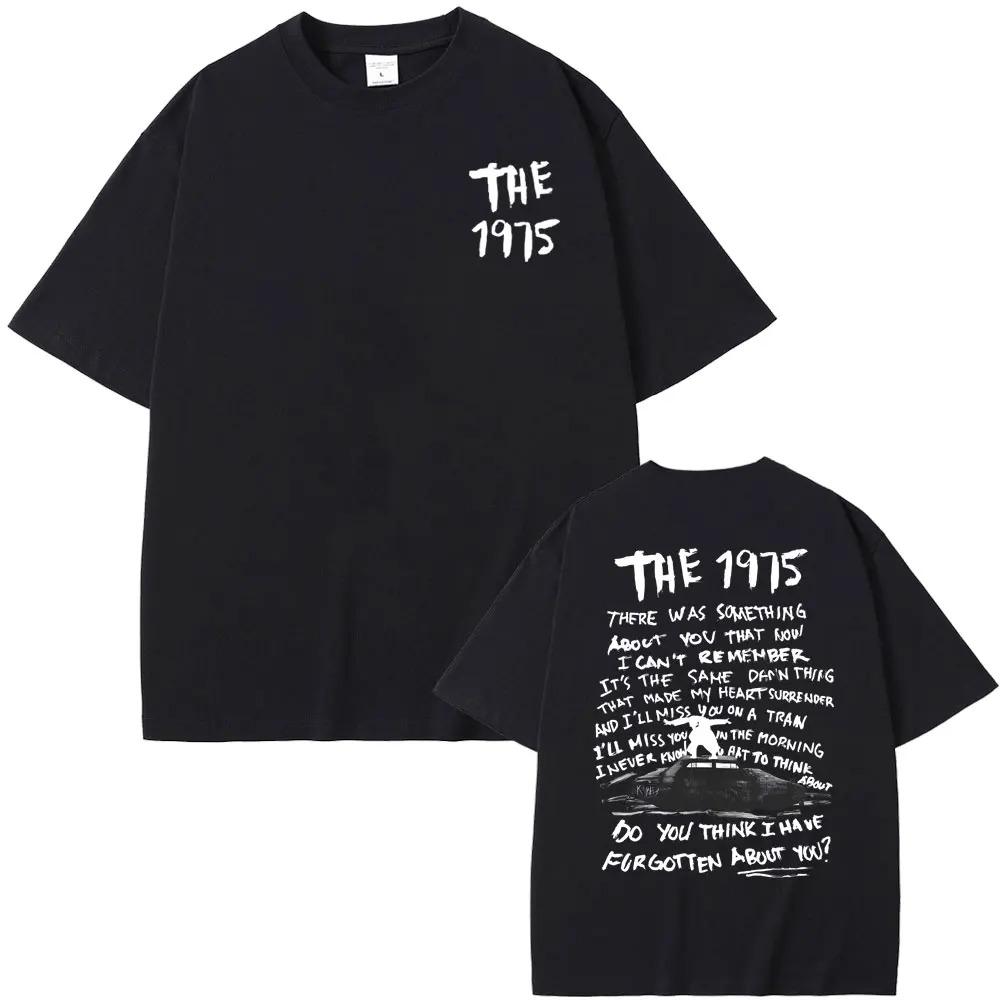 The 1975 About You Graphic Print T-shirt Being Funny In A Foreign Language Album Tshirt Men Women Hip Hop Casual Vintage T Shirt