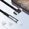 2 In 1 Type C To 3.5mm Extension Cable Fast Charging Portable for Headphone Mobile Phone Enhances Sound Output Quality