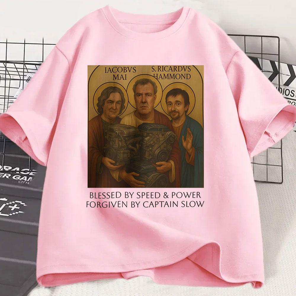 Gear Holy Trinity T-shirt Jeremy Clarkson Hammond May Tribute T Shirt The Grand Speed Power Church Funny Car Enthusiast Gift Tee